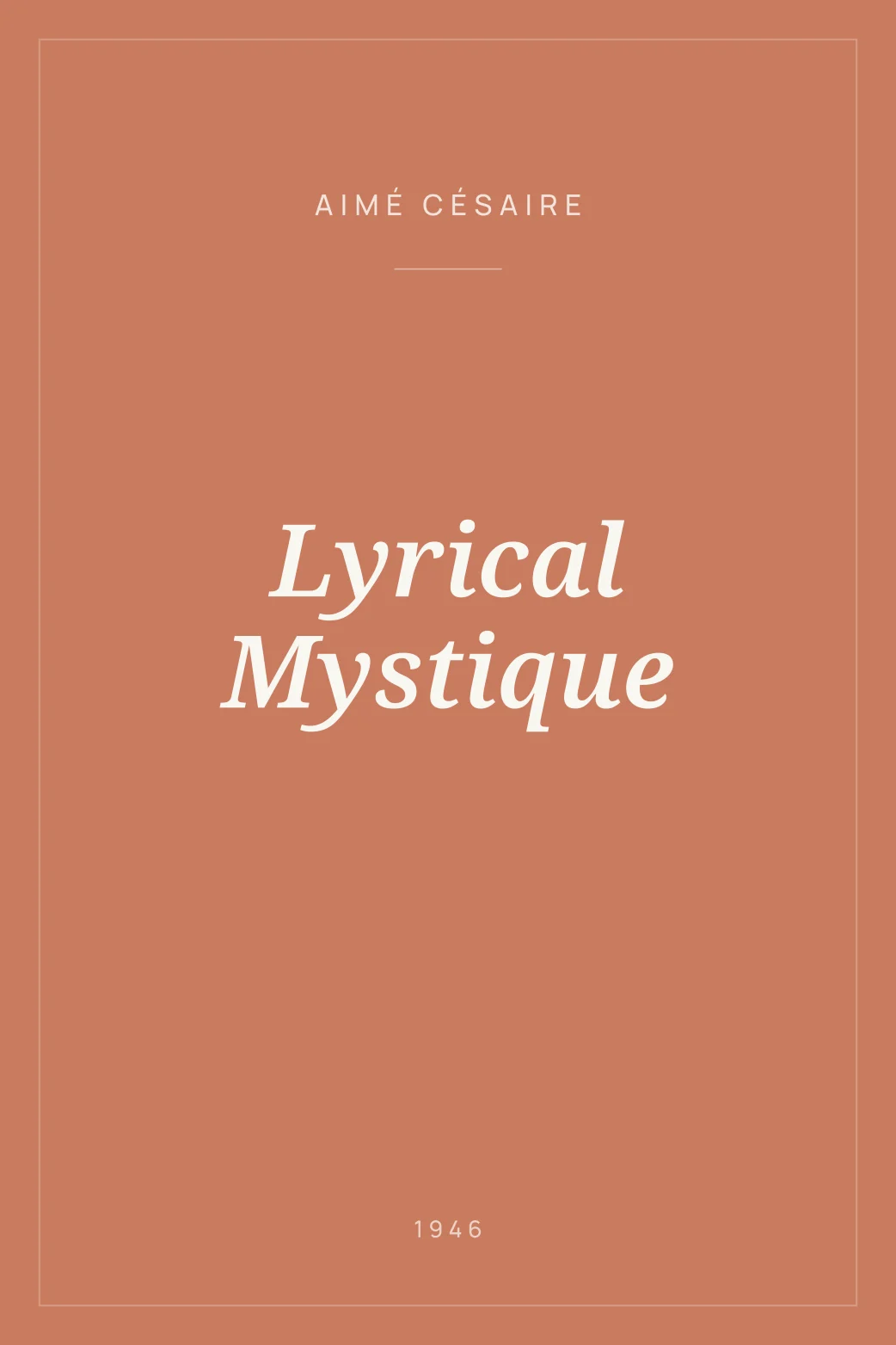 Portada de Lyrical Mystique