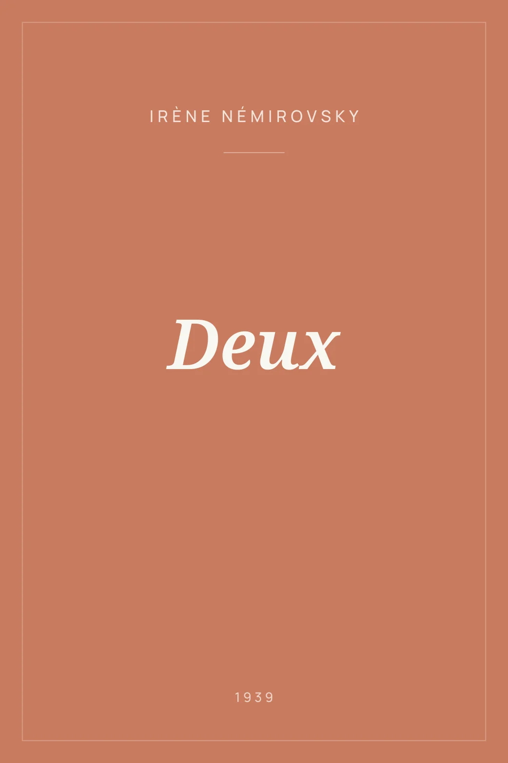 Portada de Deux