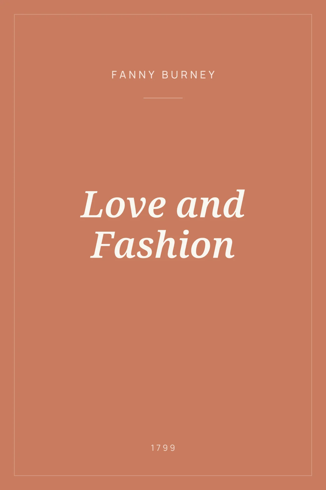 Portada de Love and Fashion