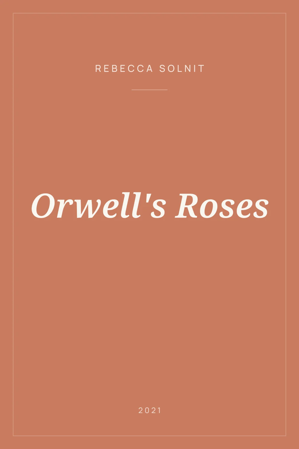 Portada de Orwell's Roses
