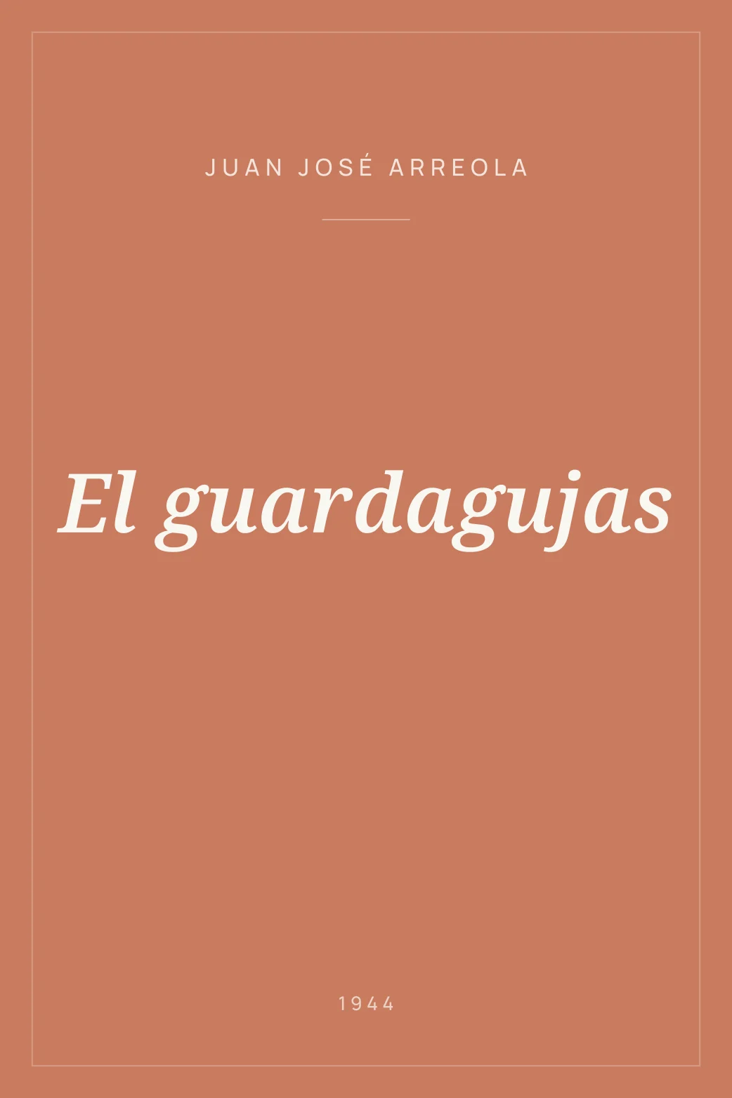 Portada de El guardagujas