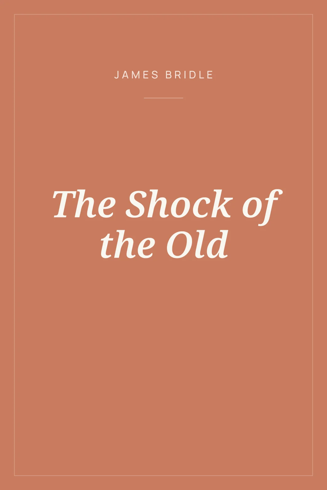 Portada de The Shock of the Old