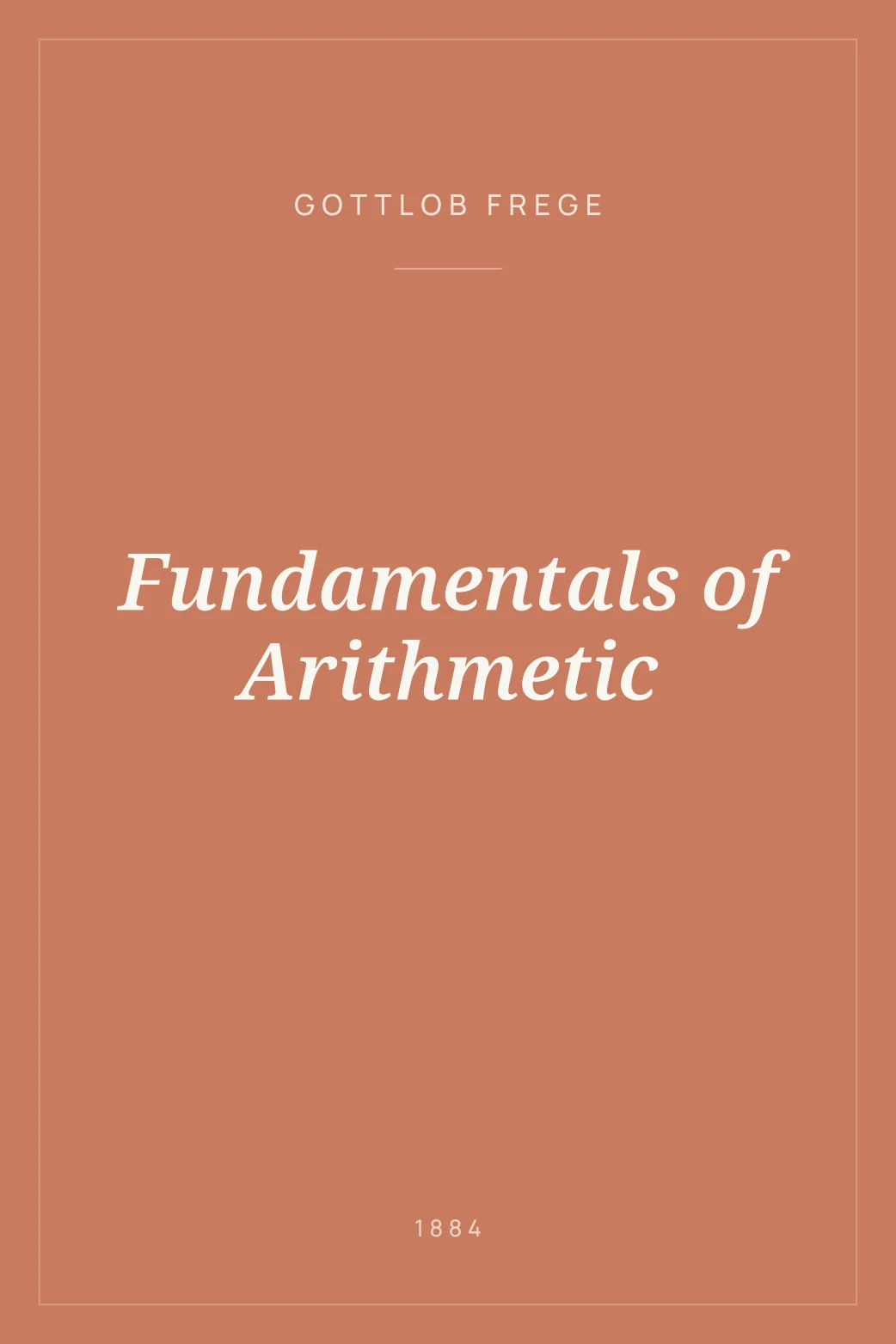 Portada de Fundamentals of Arithmetic