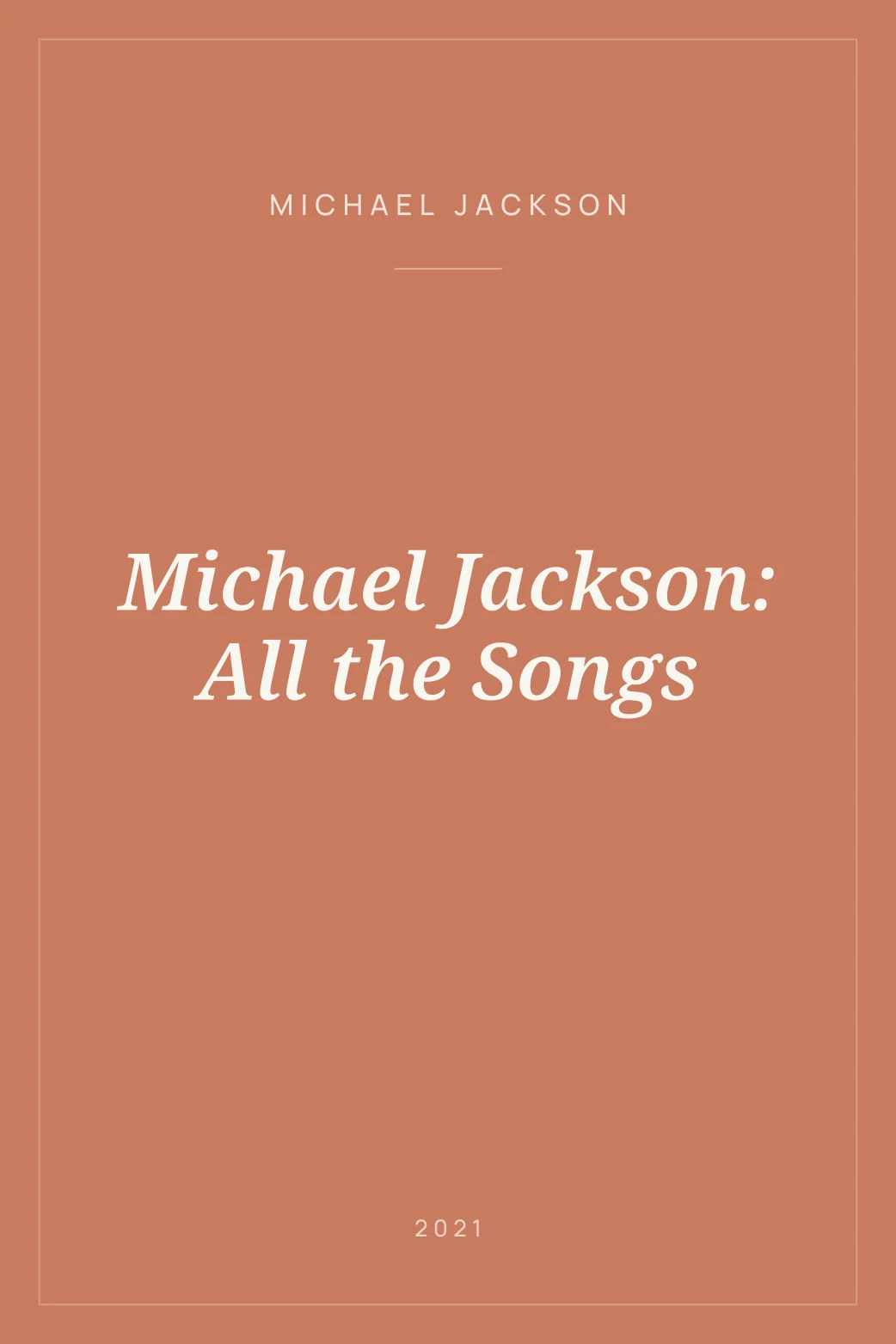 Portada de Michael Jackson: All the Songs