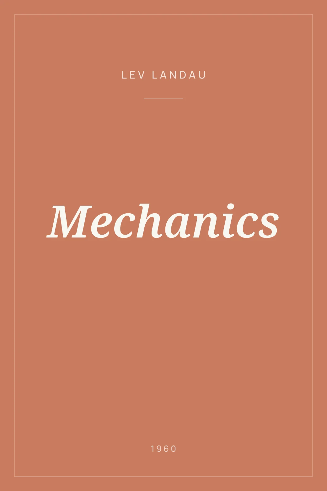 Portada de Mechanics