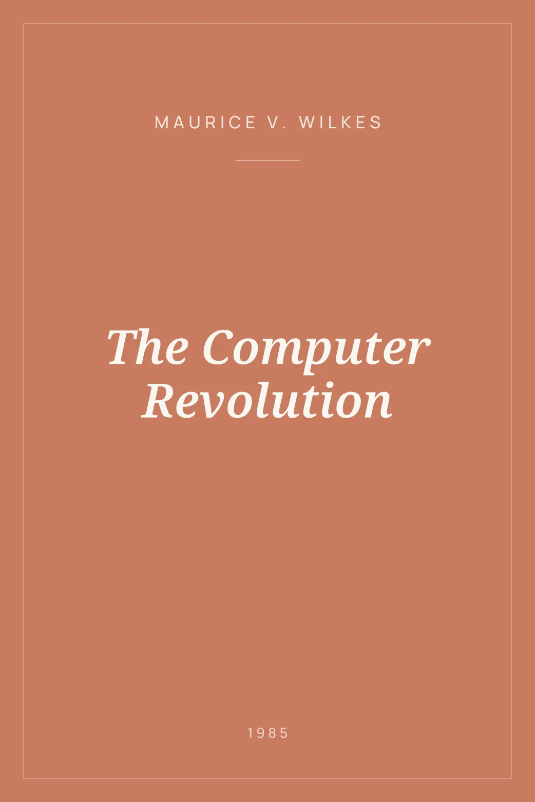 Portada de The Computer Revolution