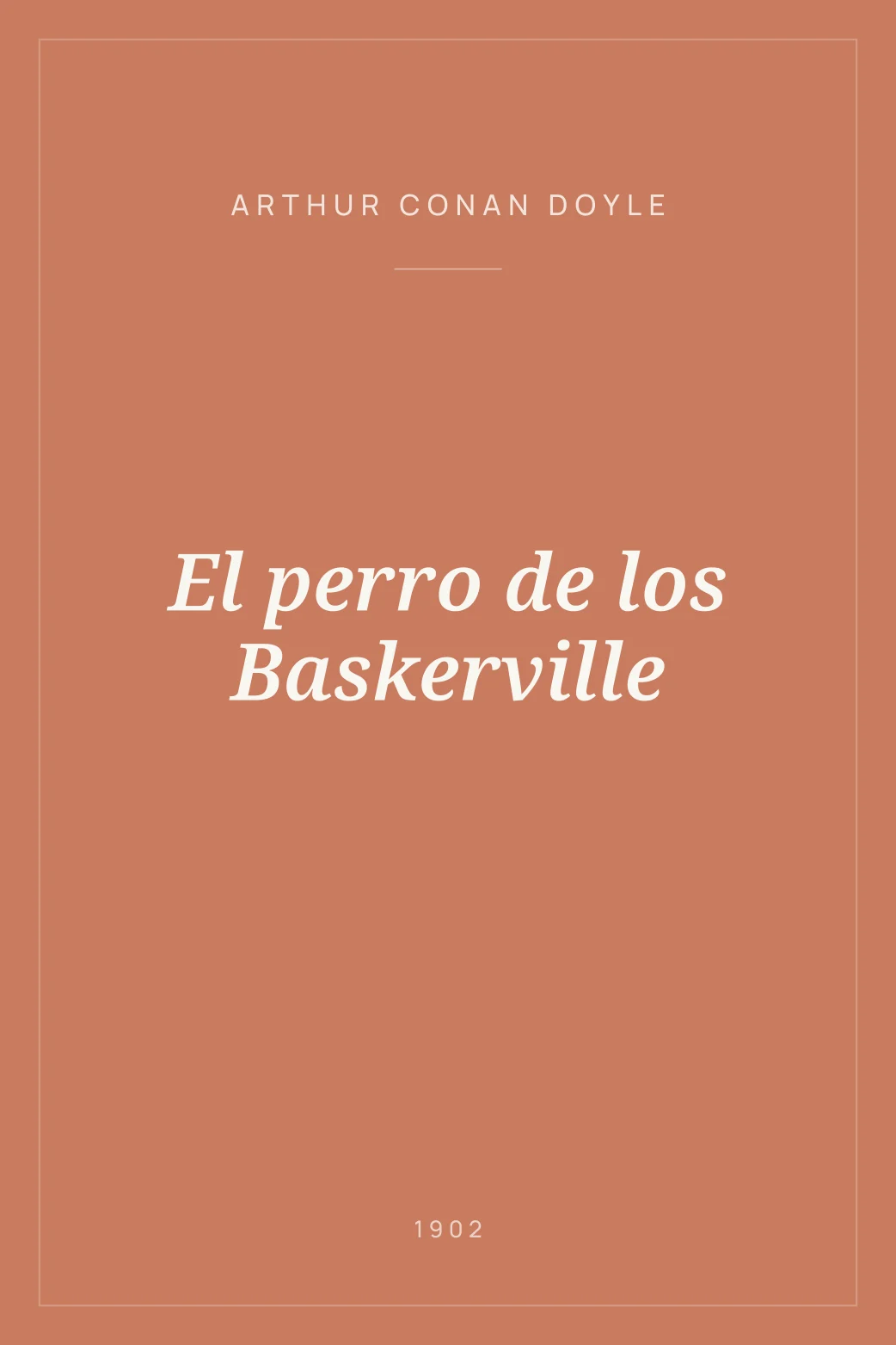 Portada de El perro de los Baskerville