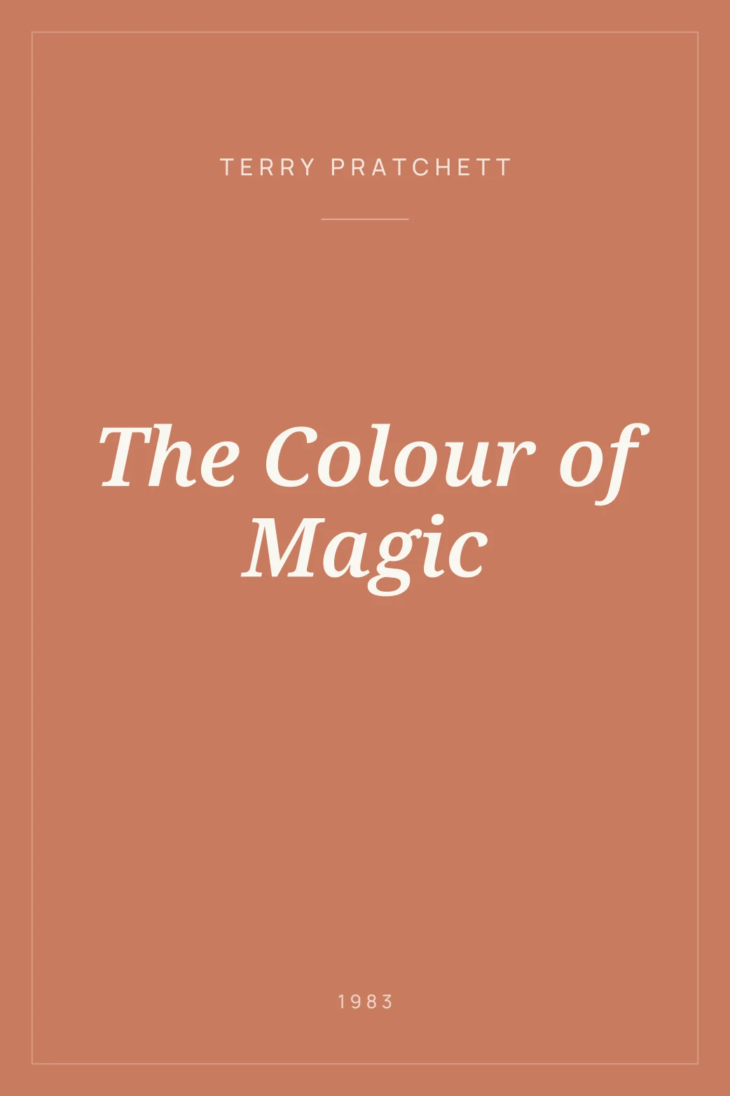 Portada de The Colour of Magic
