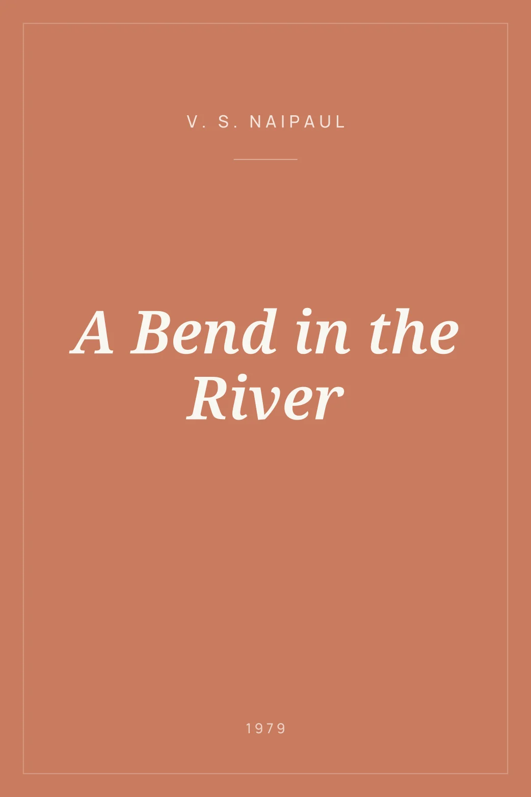 Portada de A Bend in the River