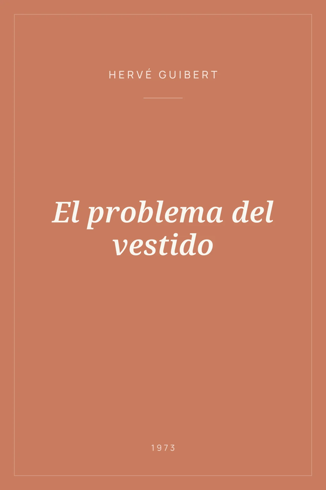 Portada de El problema del vestido