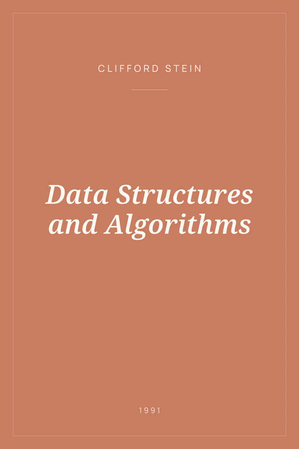 Portada de Data Structures and Algorithms