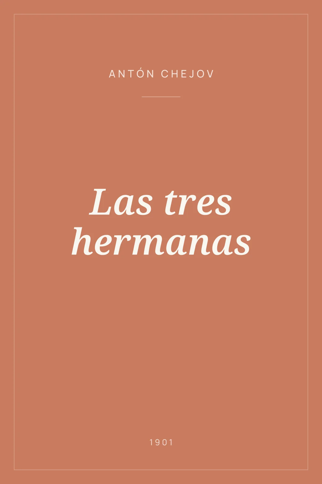 Portada de Las tres hermanas