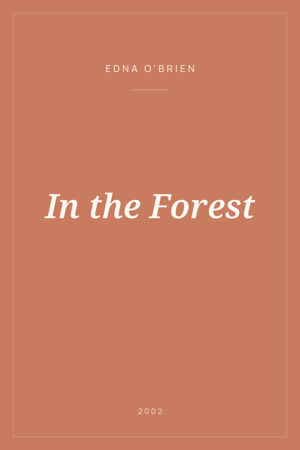 Portada de In the Forest