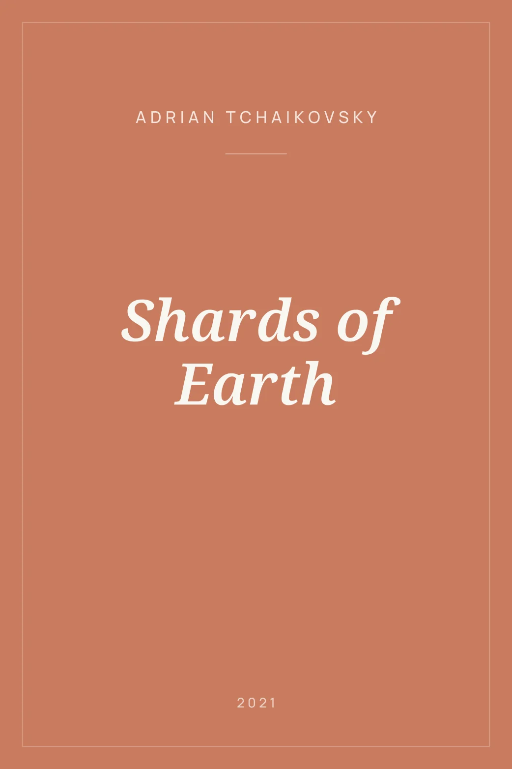Portada de Shards of Earth