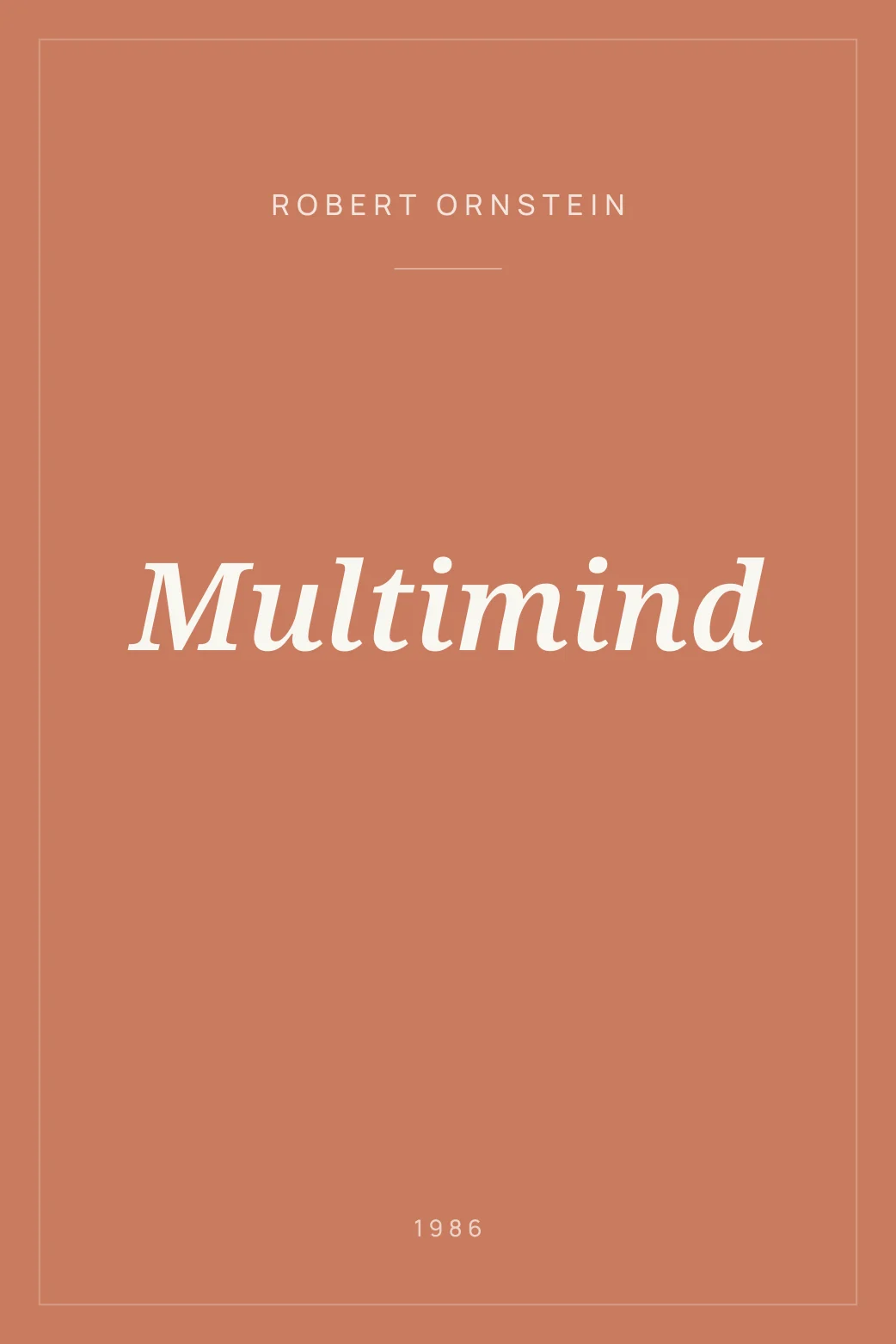 Portada de Multimind