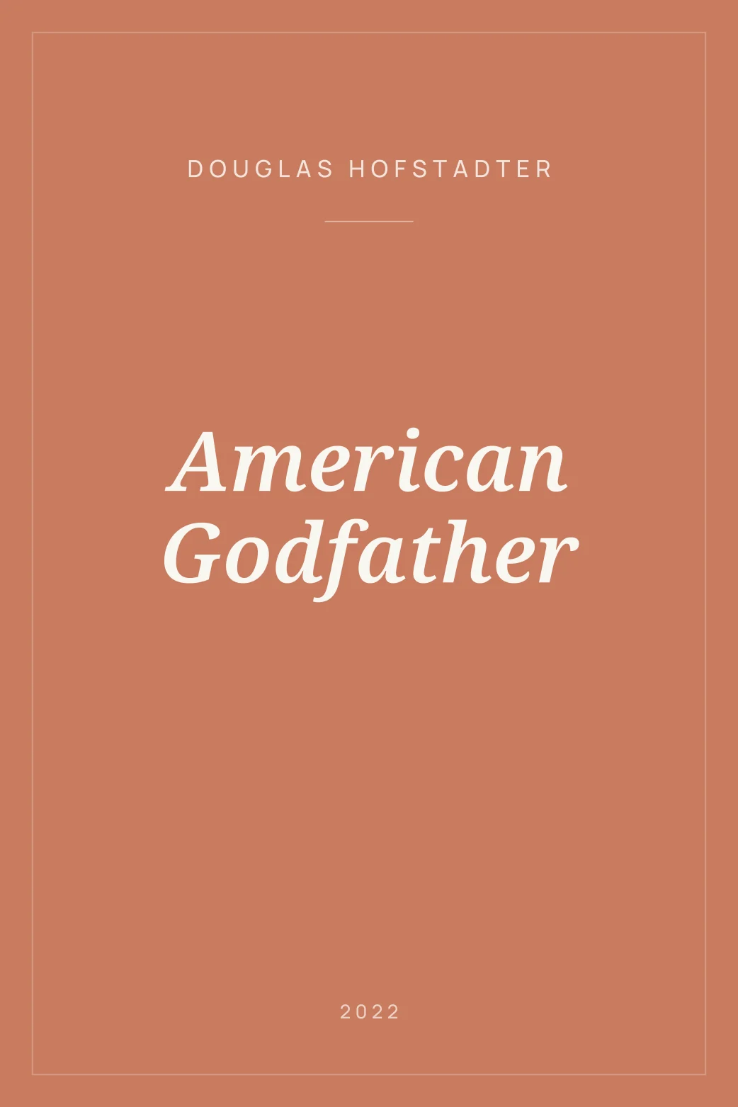 Portada de American Godfather