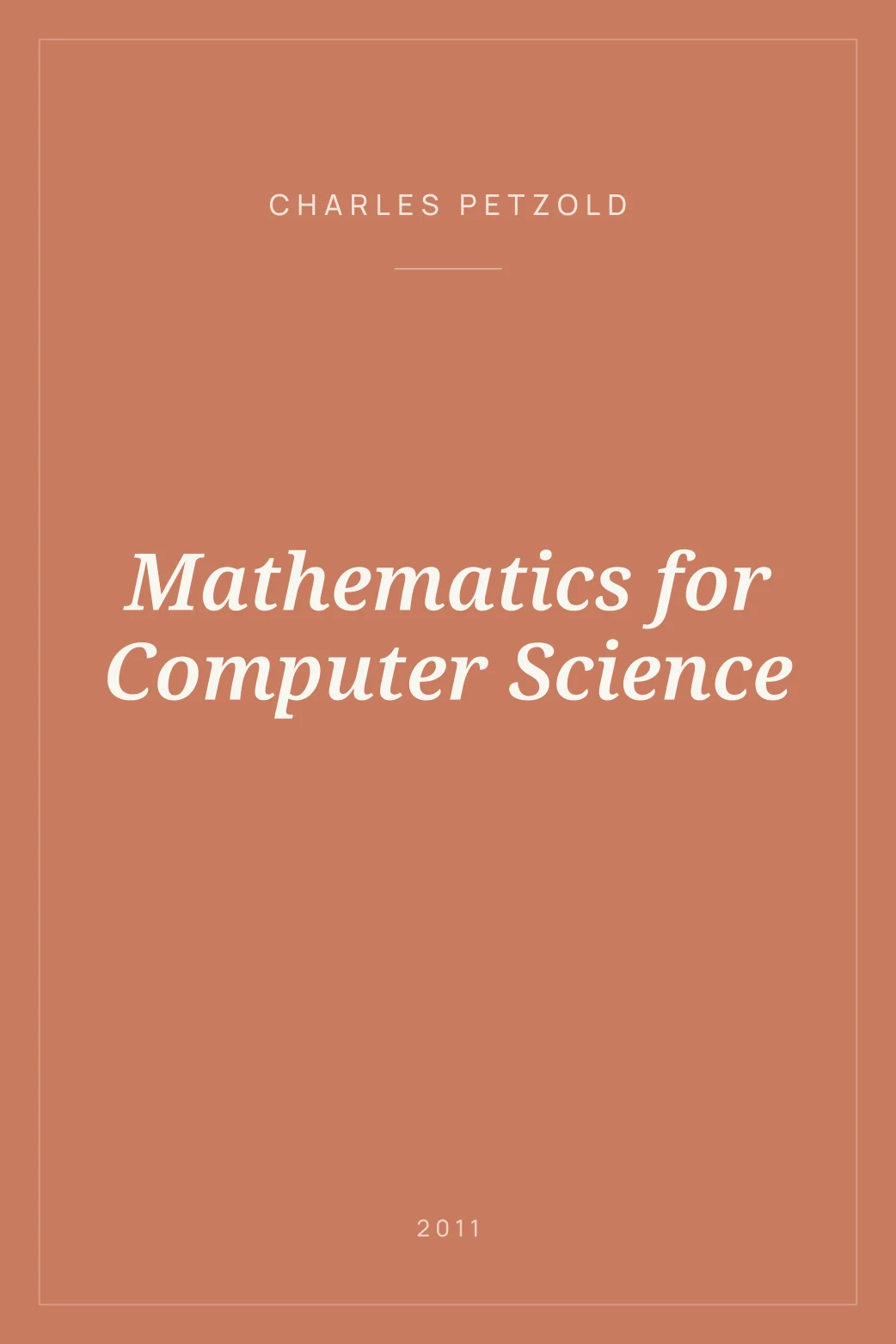 Portada de Mathematics for Computer Science
