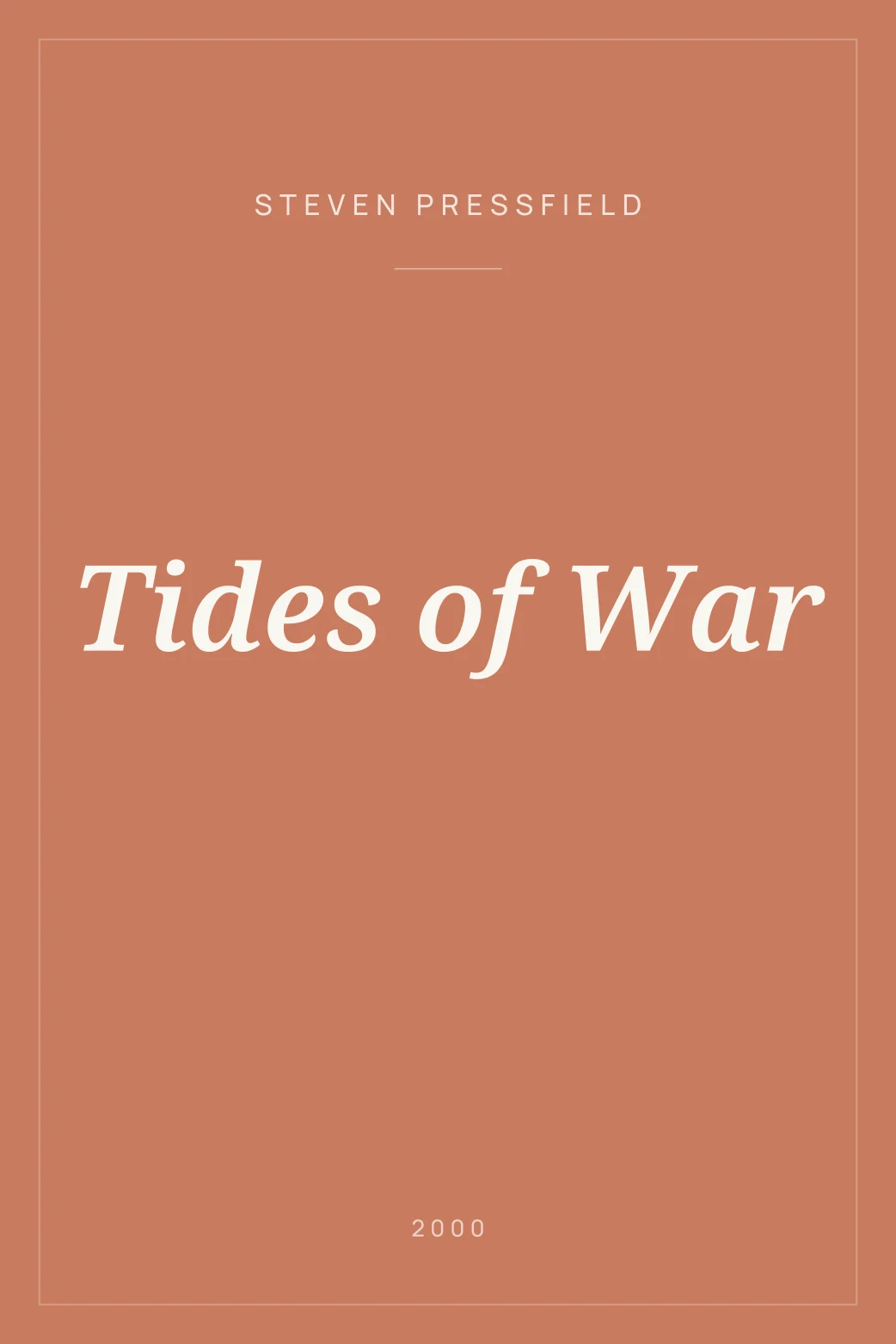 Portada de Tides of War
