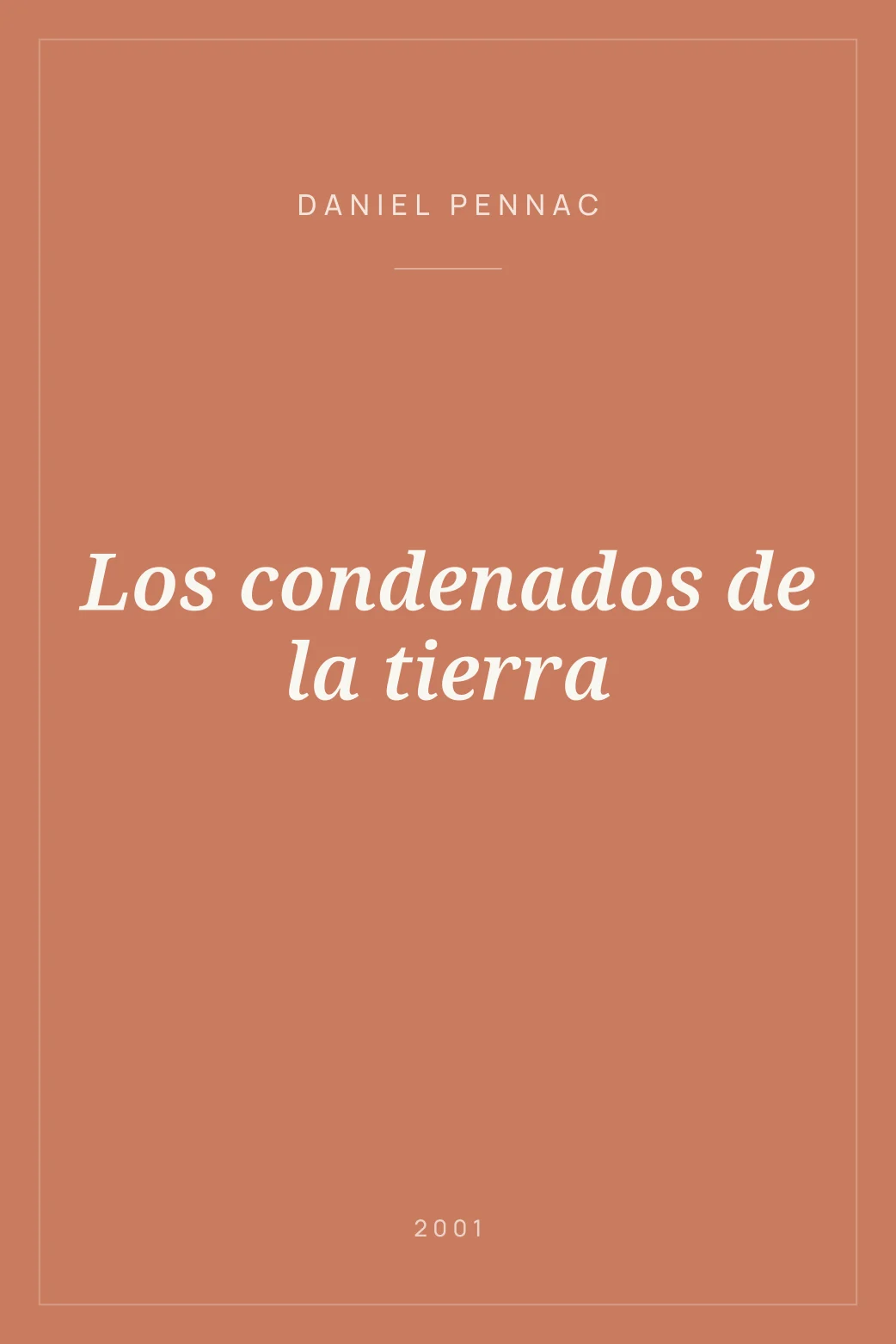Portada de Los condenados de la tierra