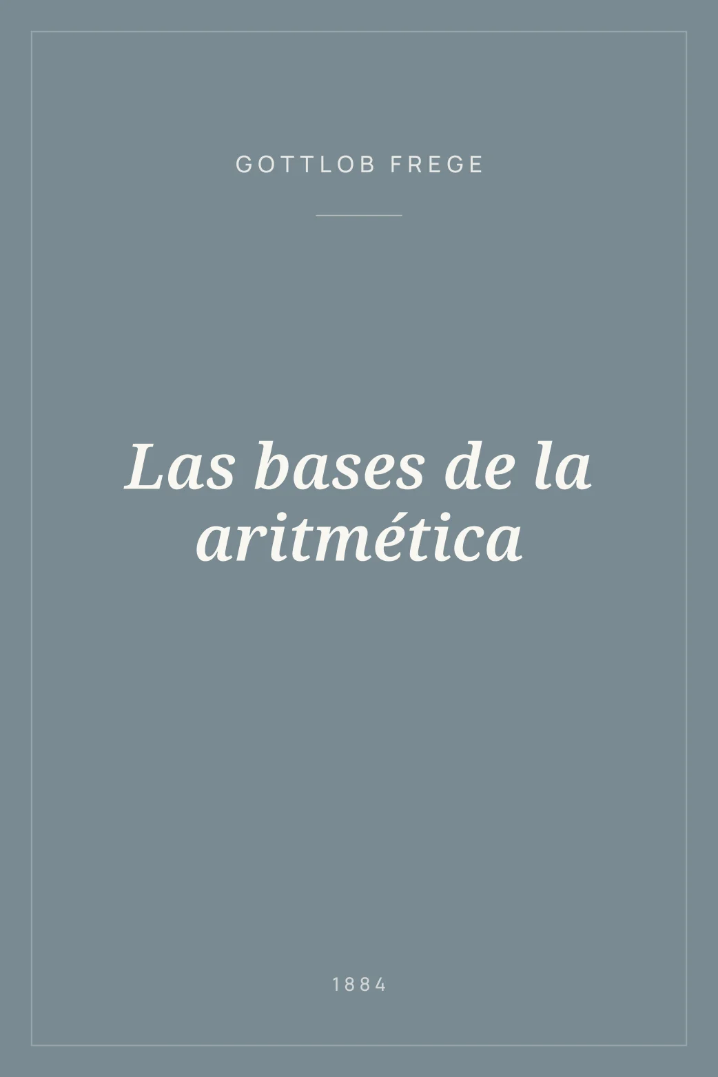 Portada de Las bases de la aritmética