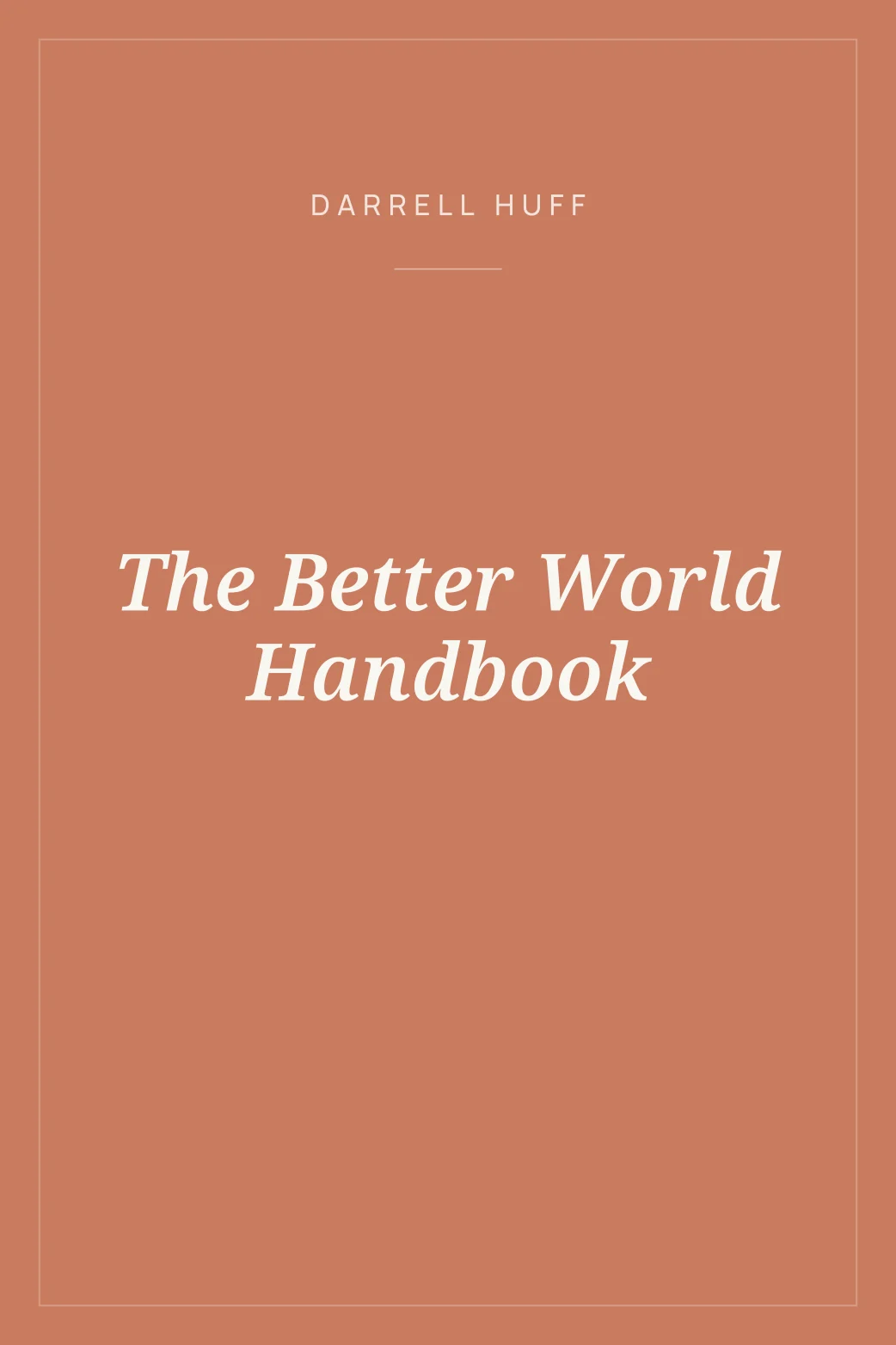 Portada de The Better World Handbook