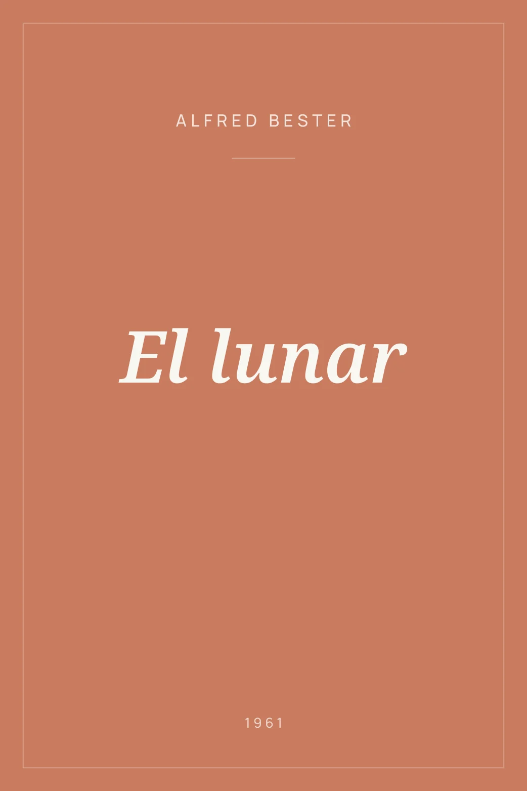 Portada de El lunar