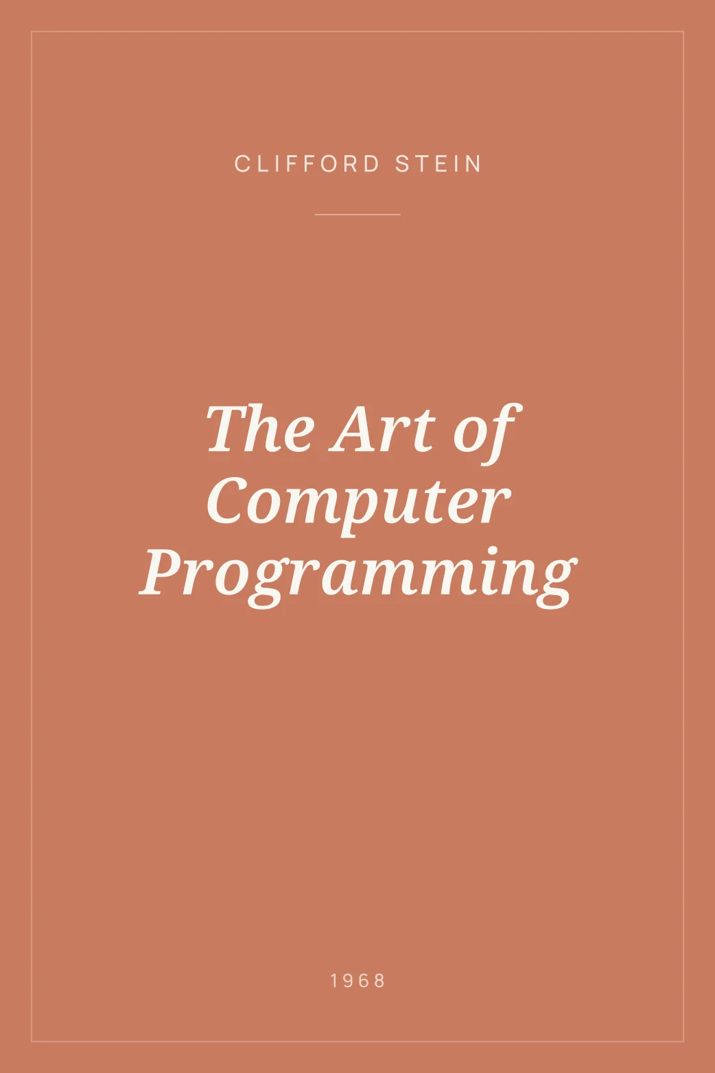 Portada de The Art of Computer Programming