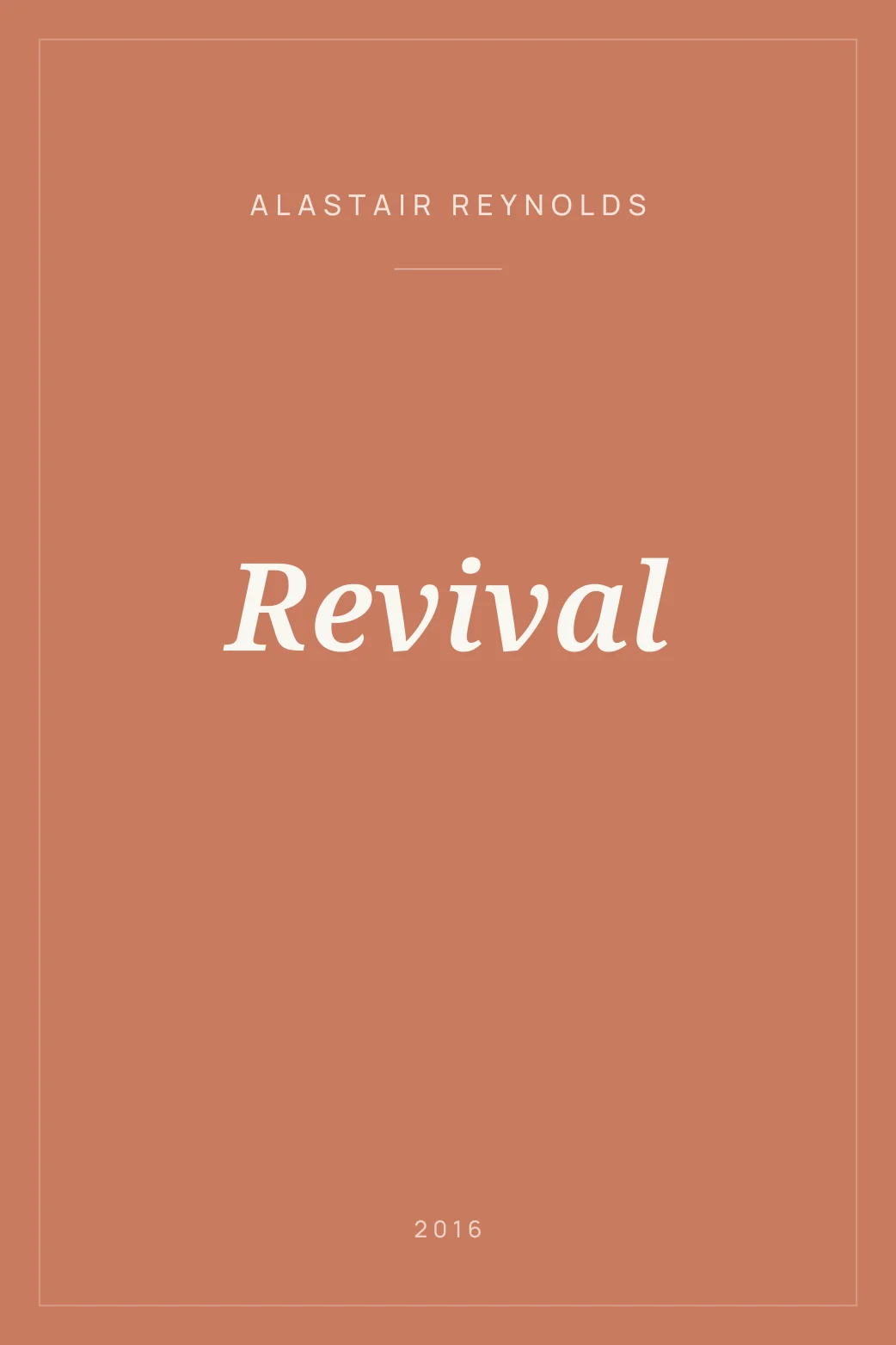 Portada de Revival