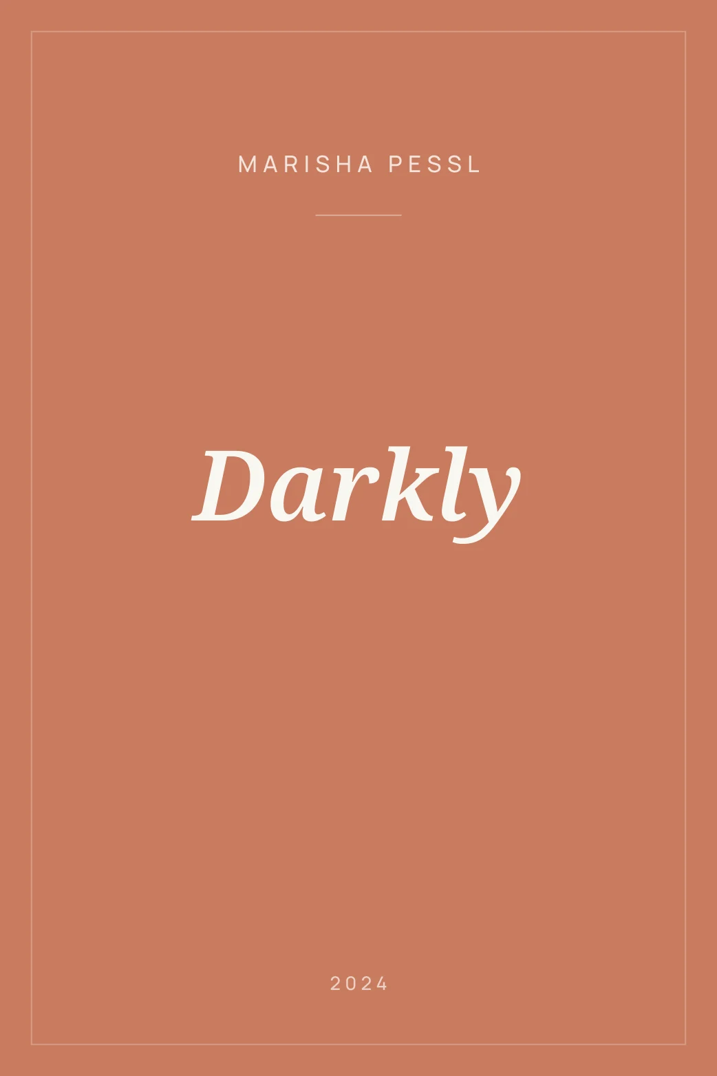 Portada de Darkly