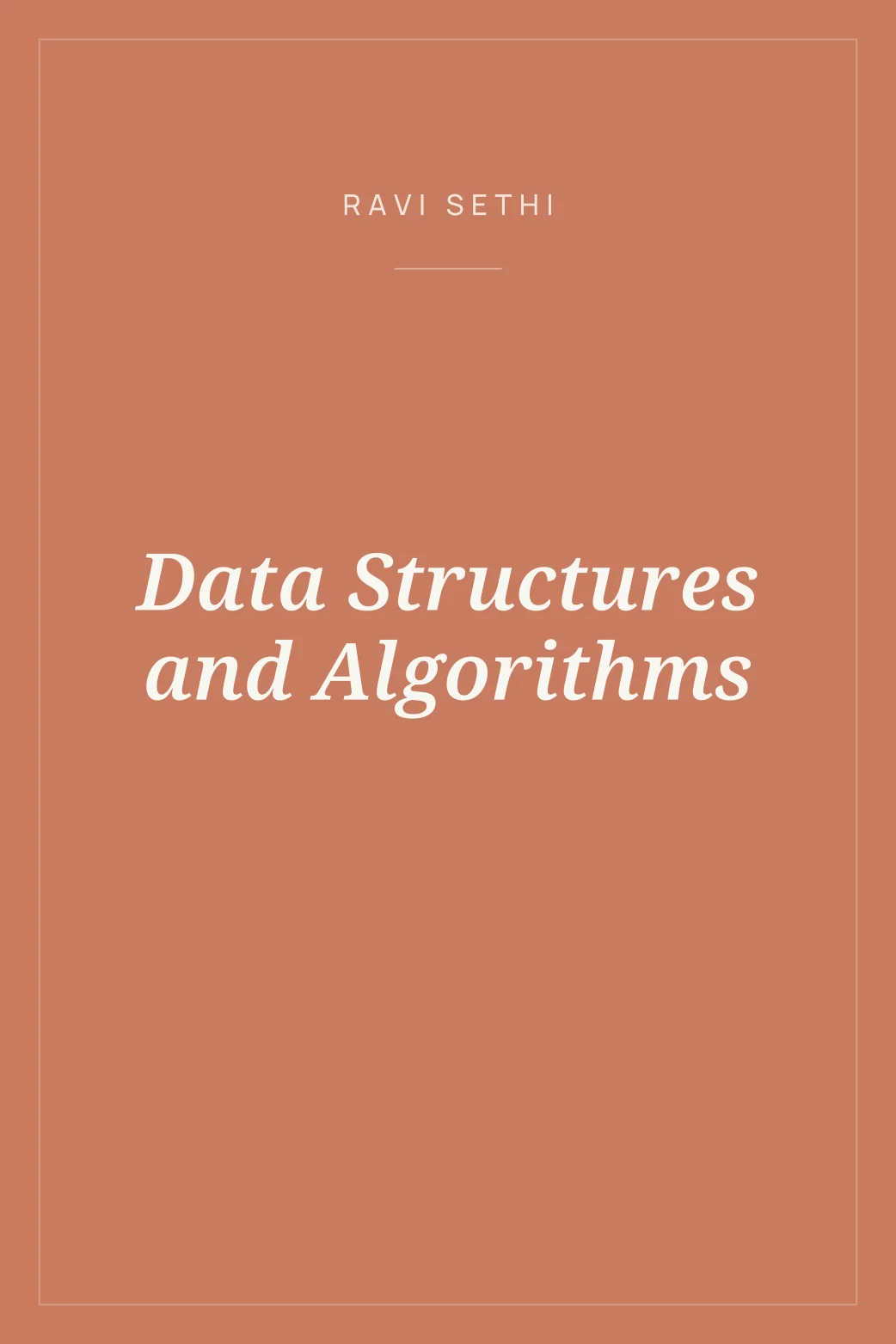 Portada de Data Structures and Algorithms