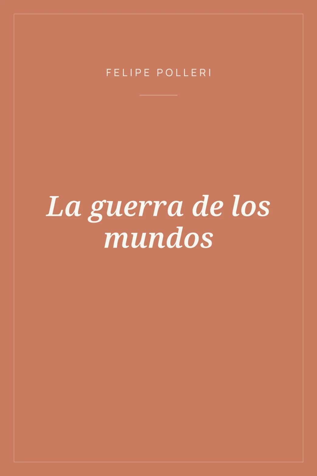 Portada de La guerra de los mundos