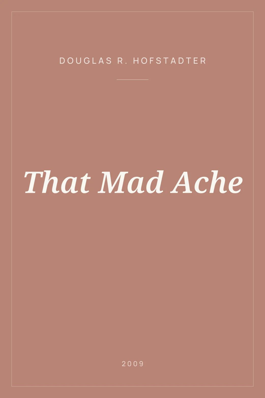 Portada de That Mad Ache