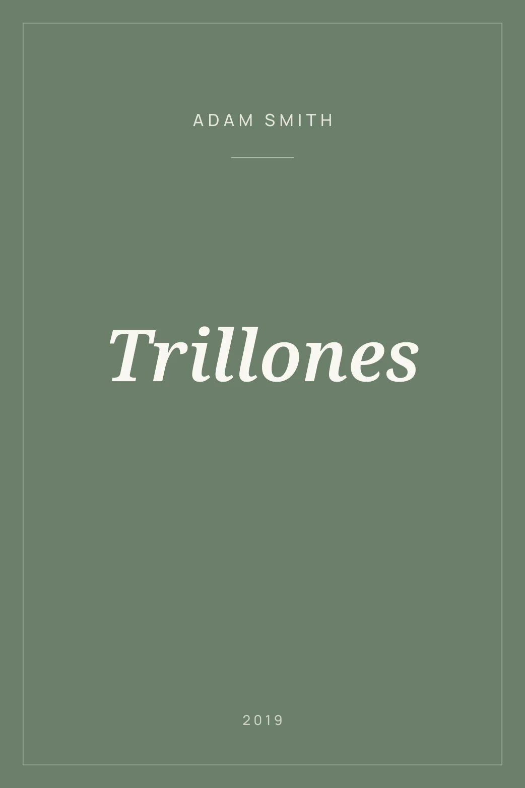 Portada de Trillones
