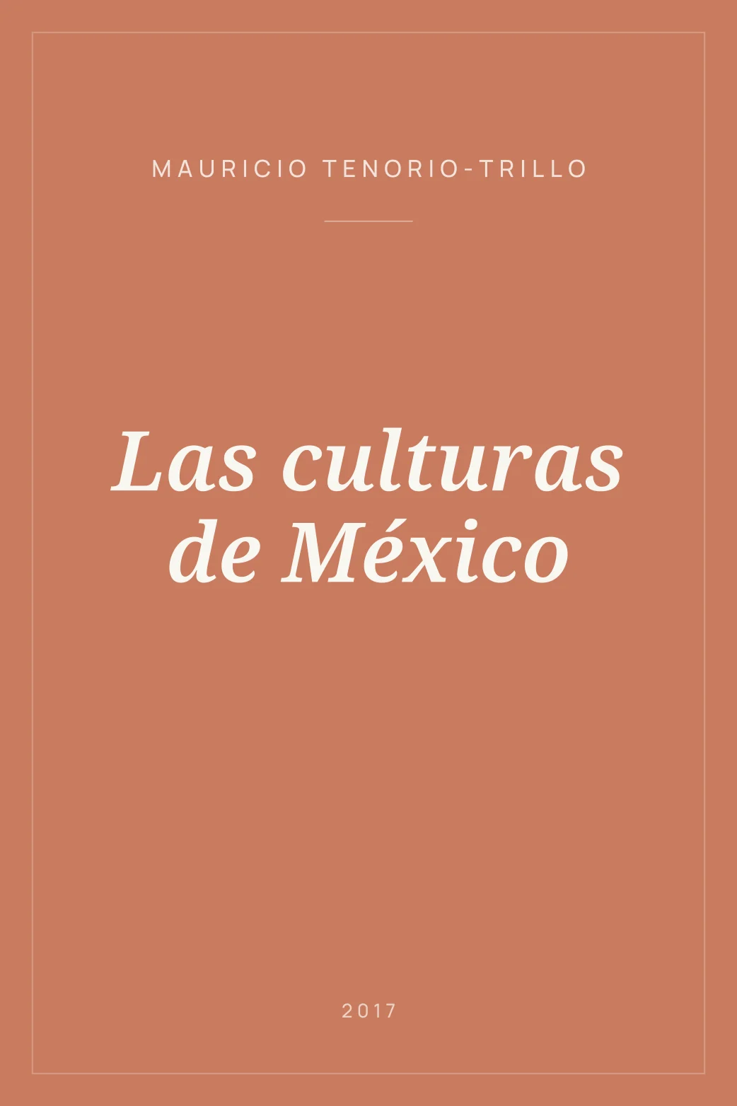 Portada de Las culturas de México