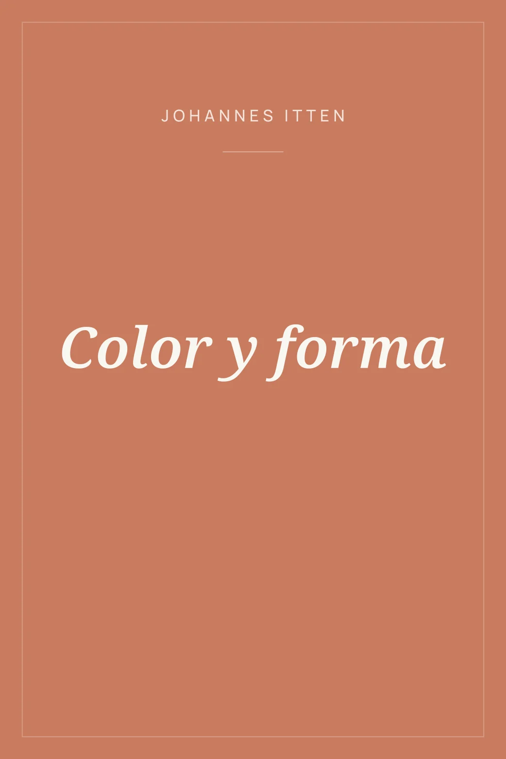 Portada de Color y forma