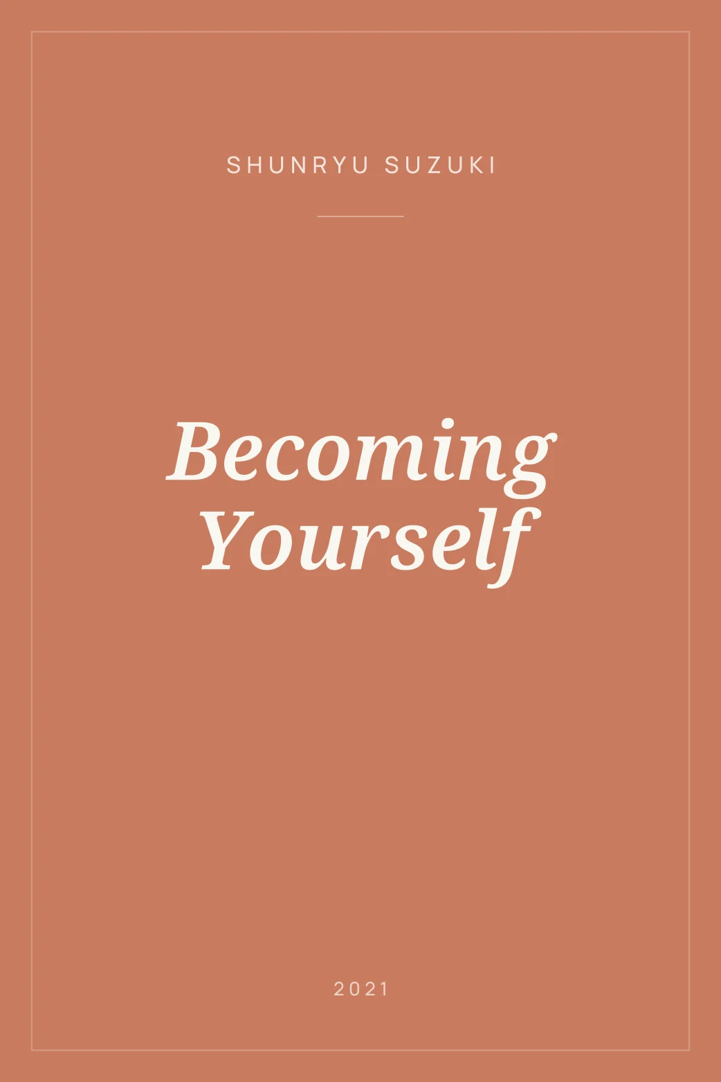 Portada de Becoming Yourself