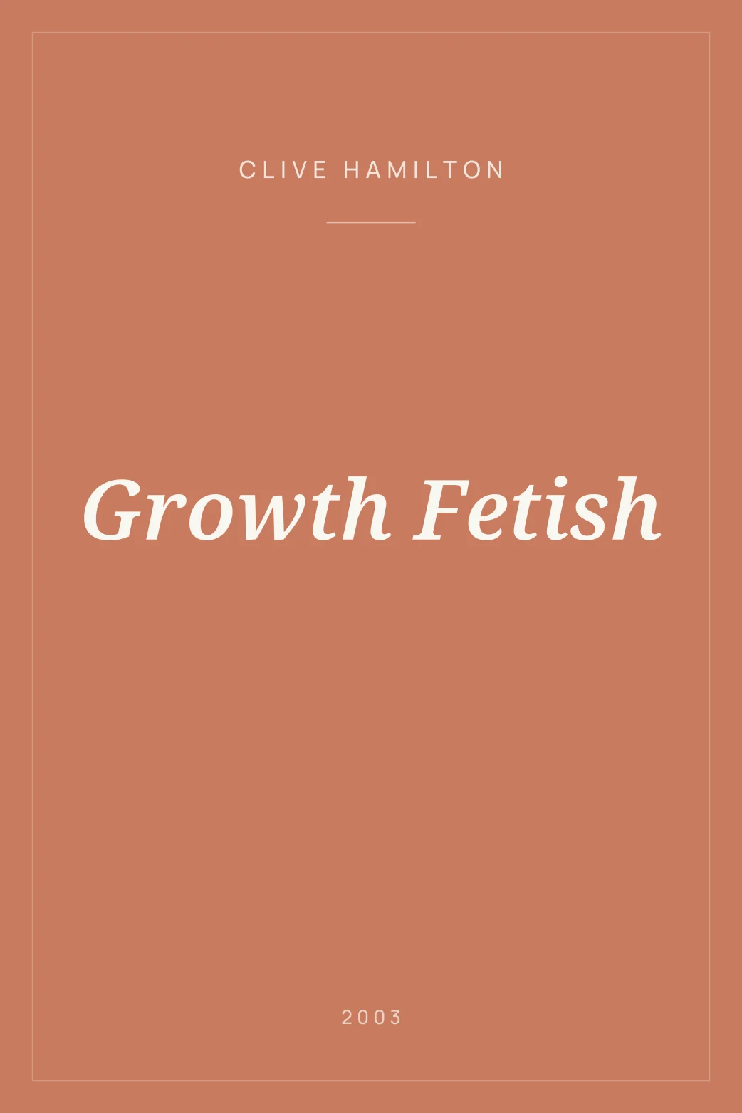 Portada de Growth Fetish
