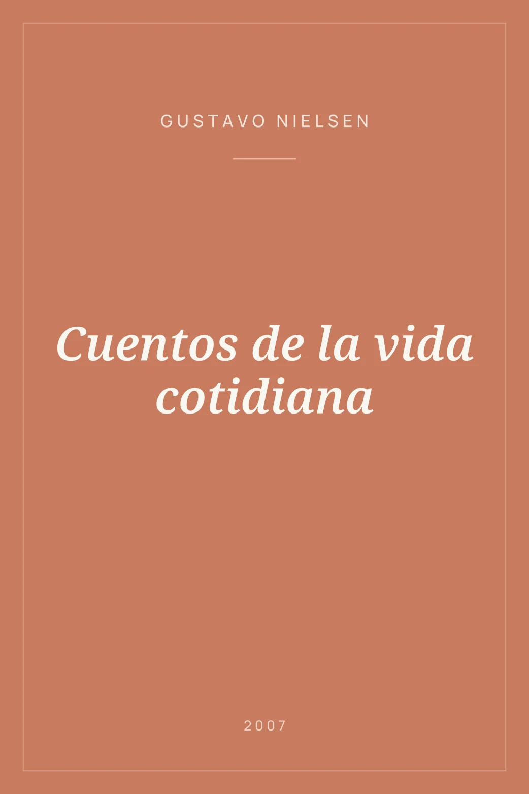 Portada de Cuentos de la vida cotidiana