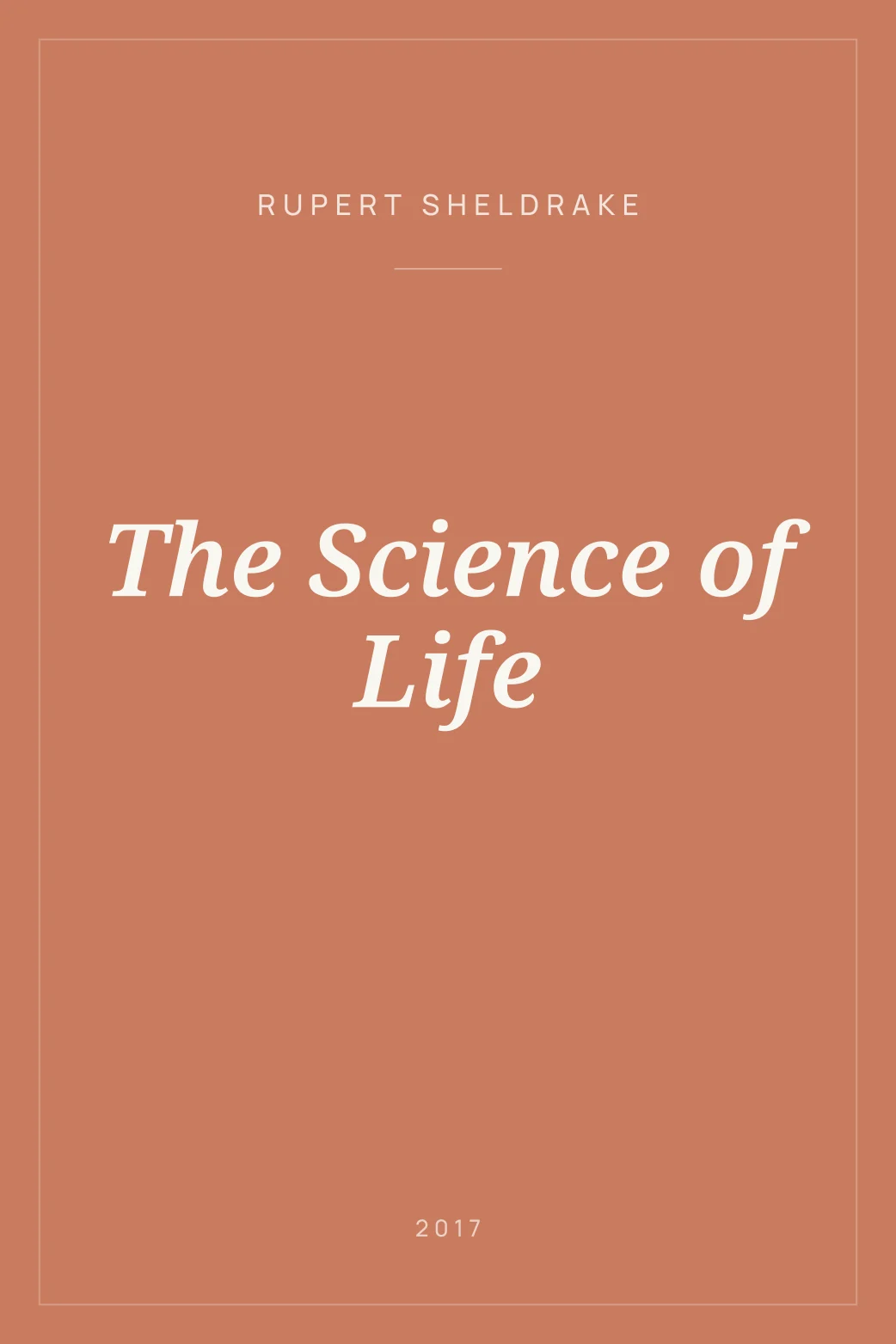 Portada de The Science of Life