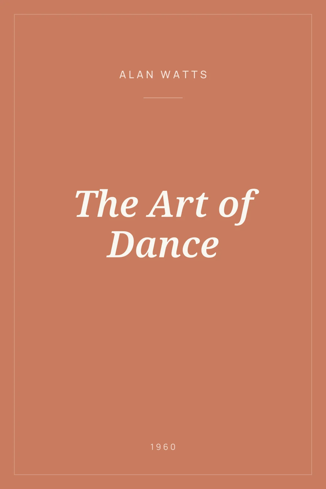 Portada de The Art of Dance