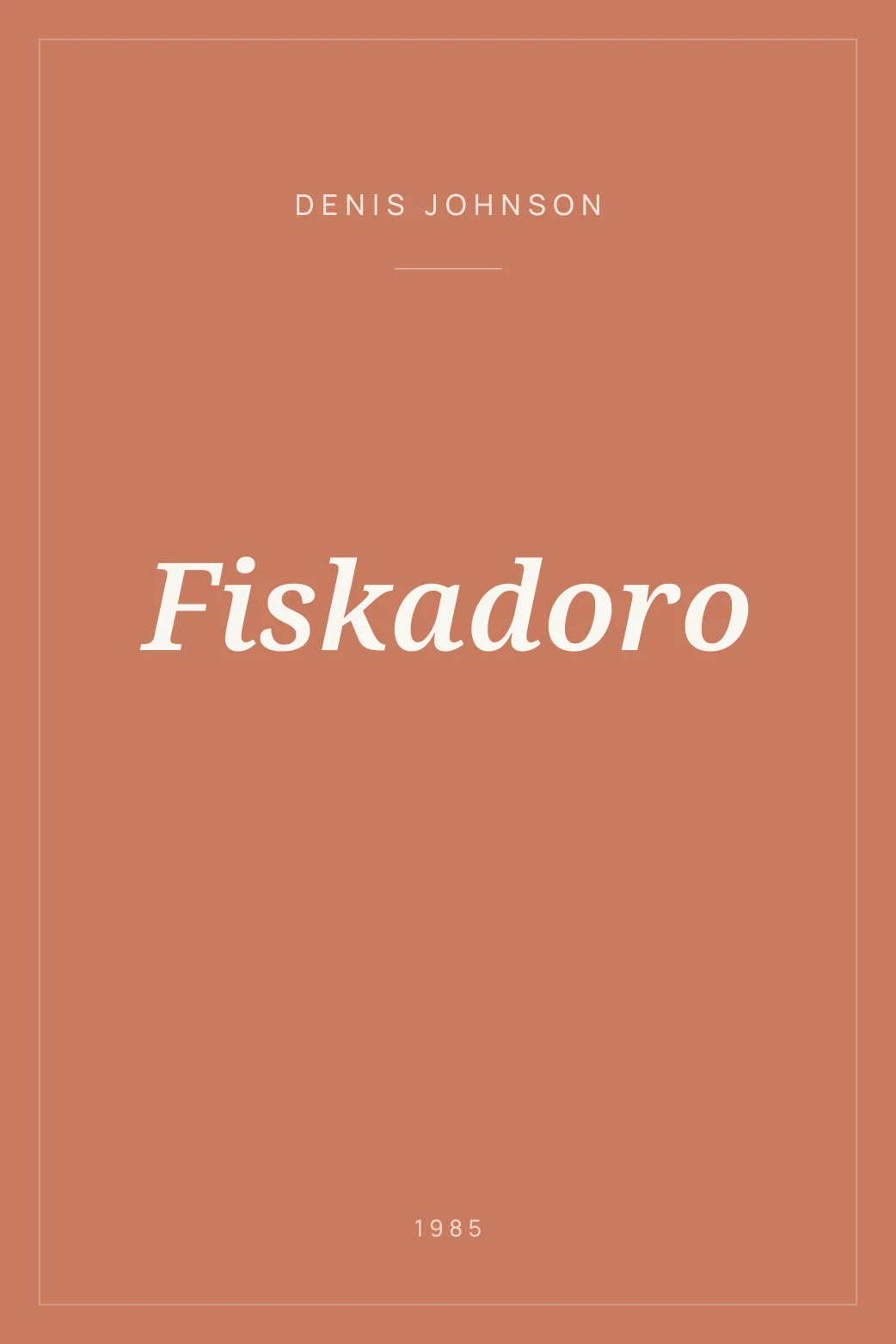 Portada de Fiskadoro