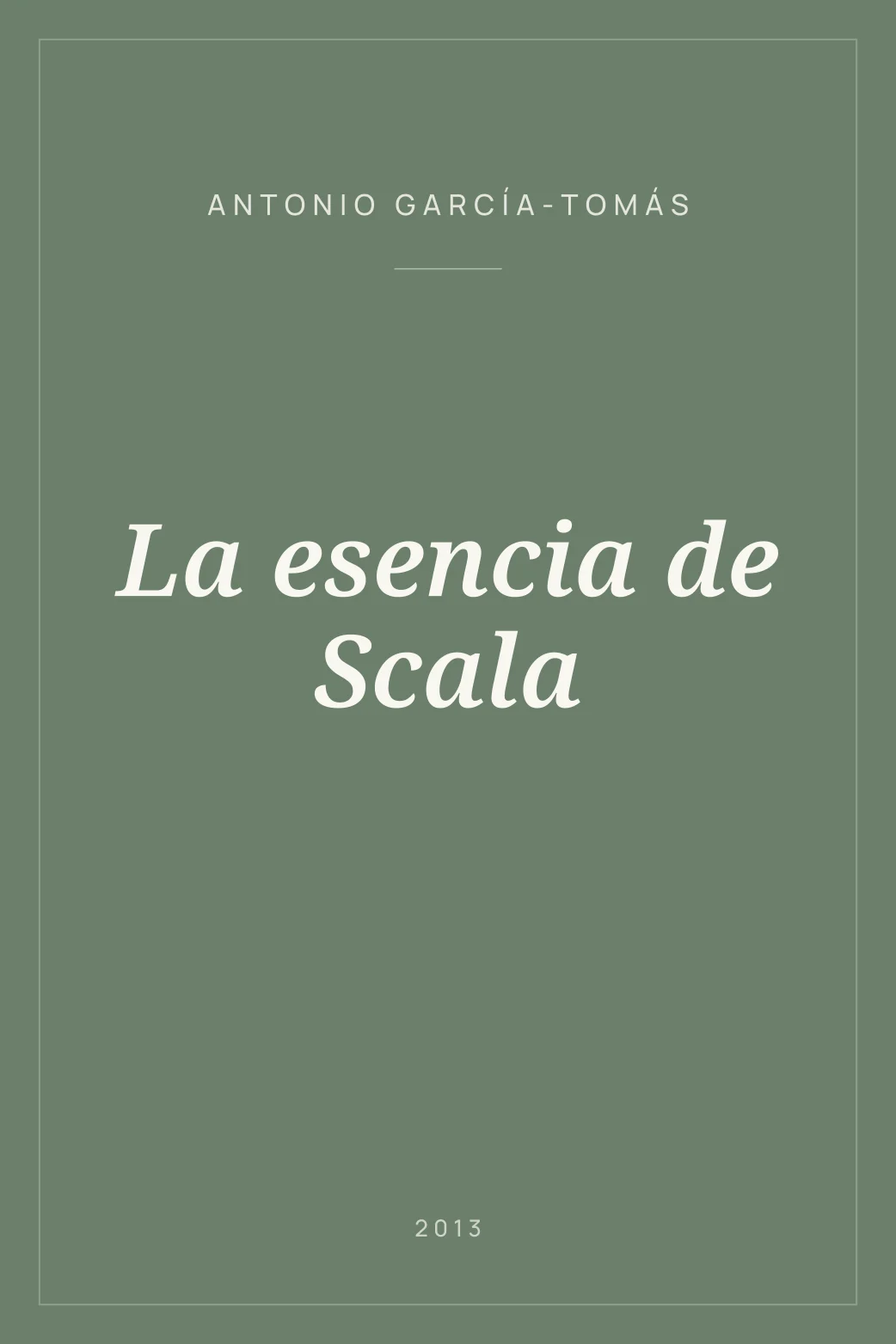 Portada de La esencia de Scala