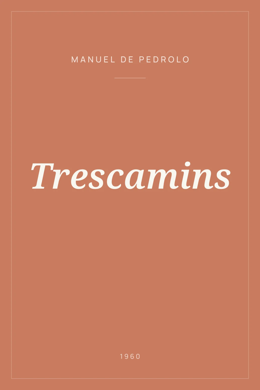 Portada de Trescamins