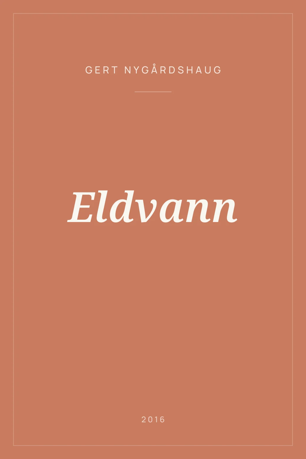 Portada de Eldvann