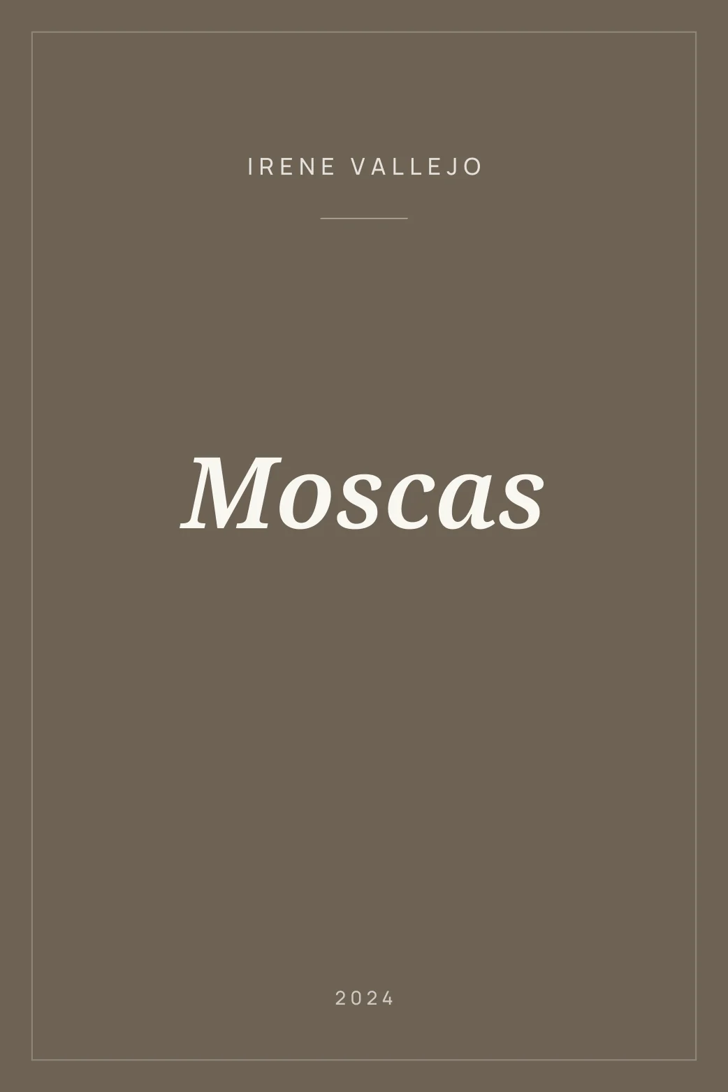 Portada de Moscas