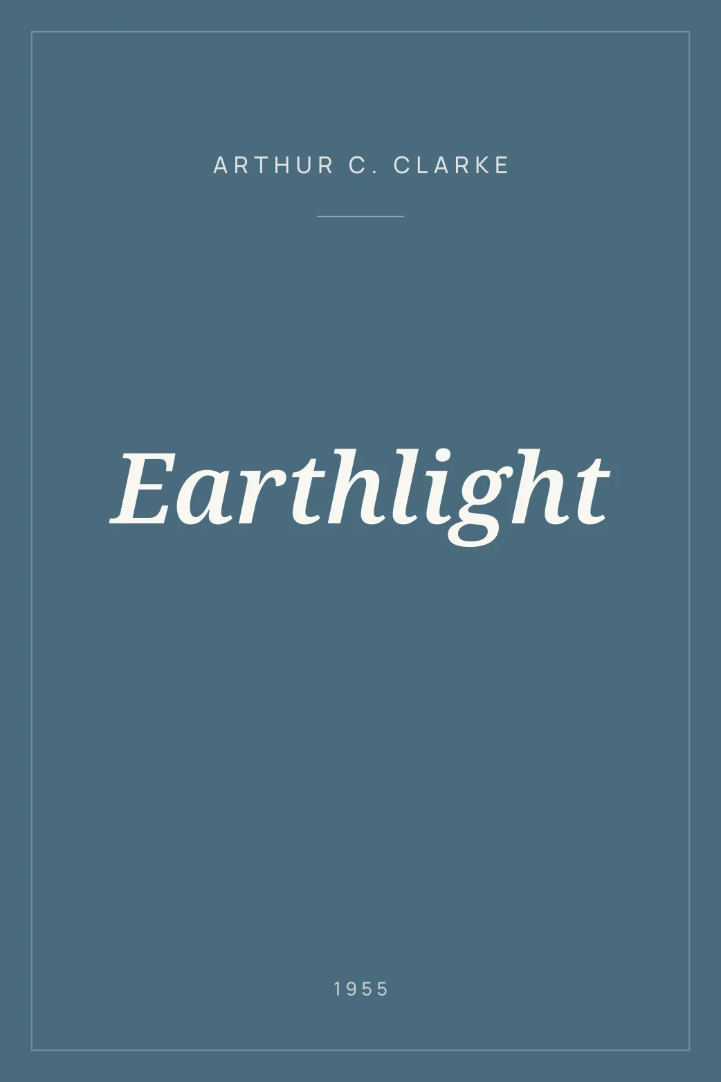 Portada de Earthlight
