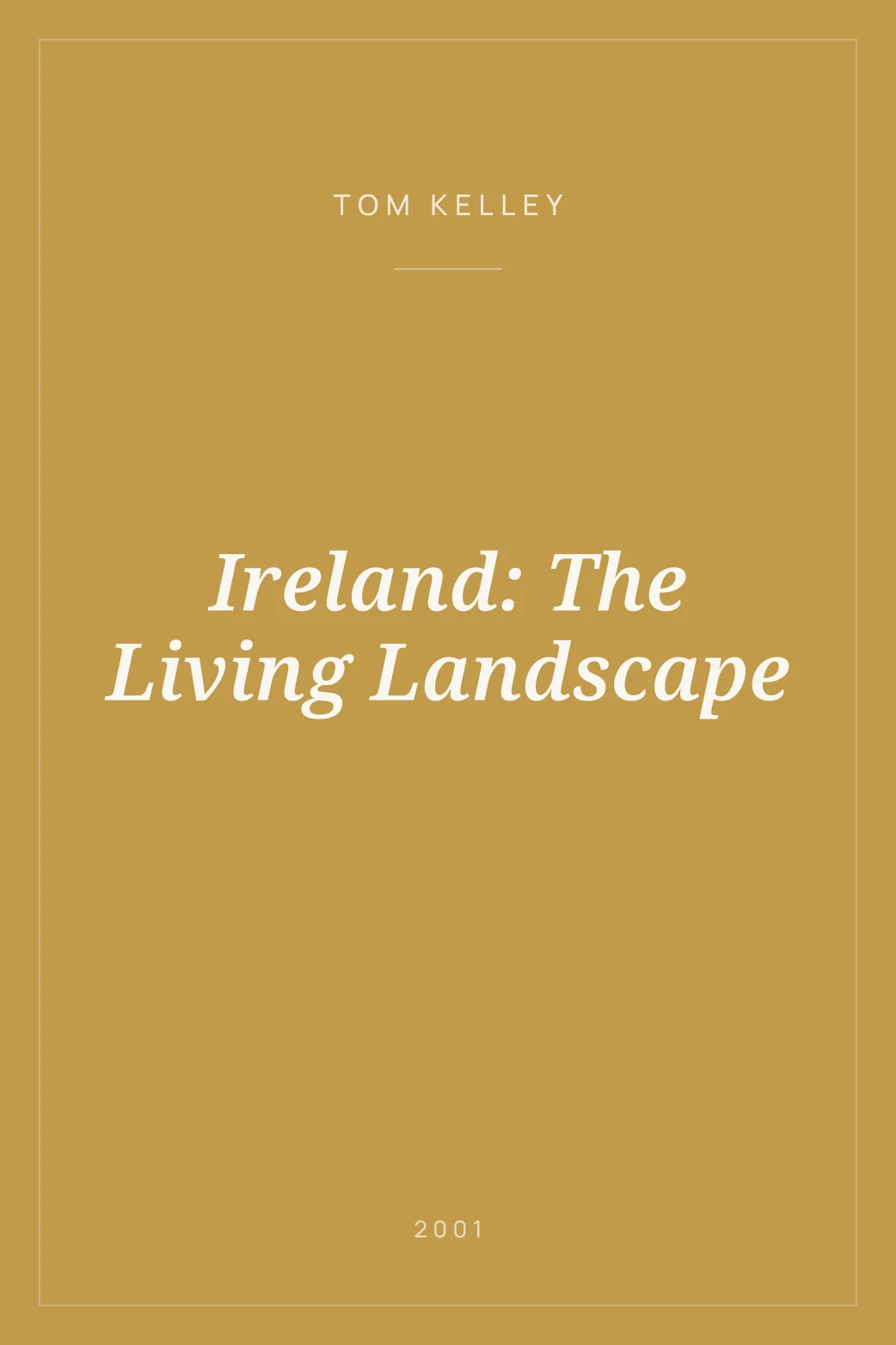 Portada de Ireland: The Living Landscape