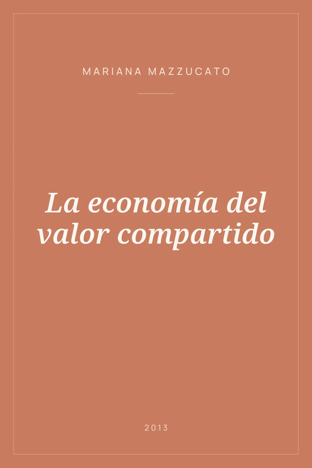 Portada de La economía del valor compartido