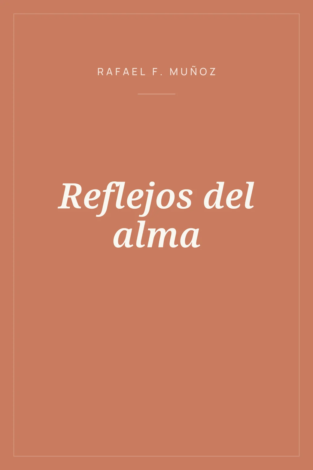 Portada de Reflejos del alma