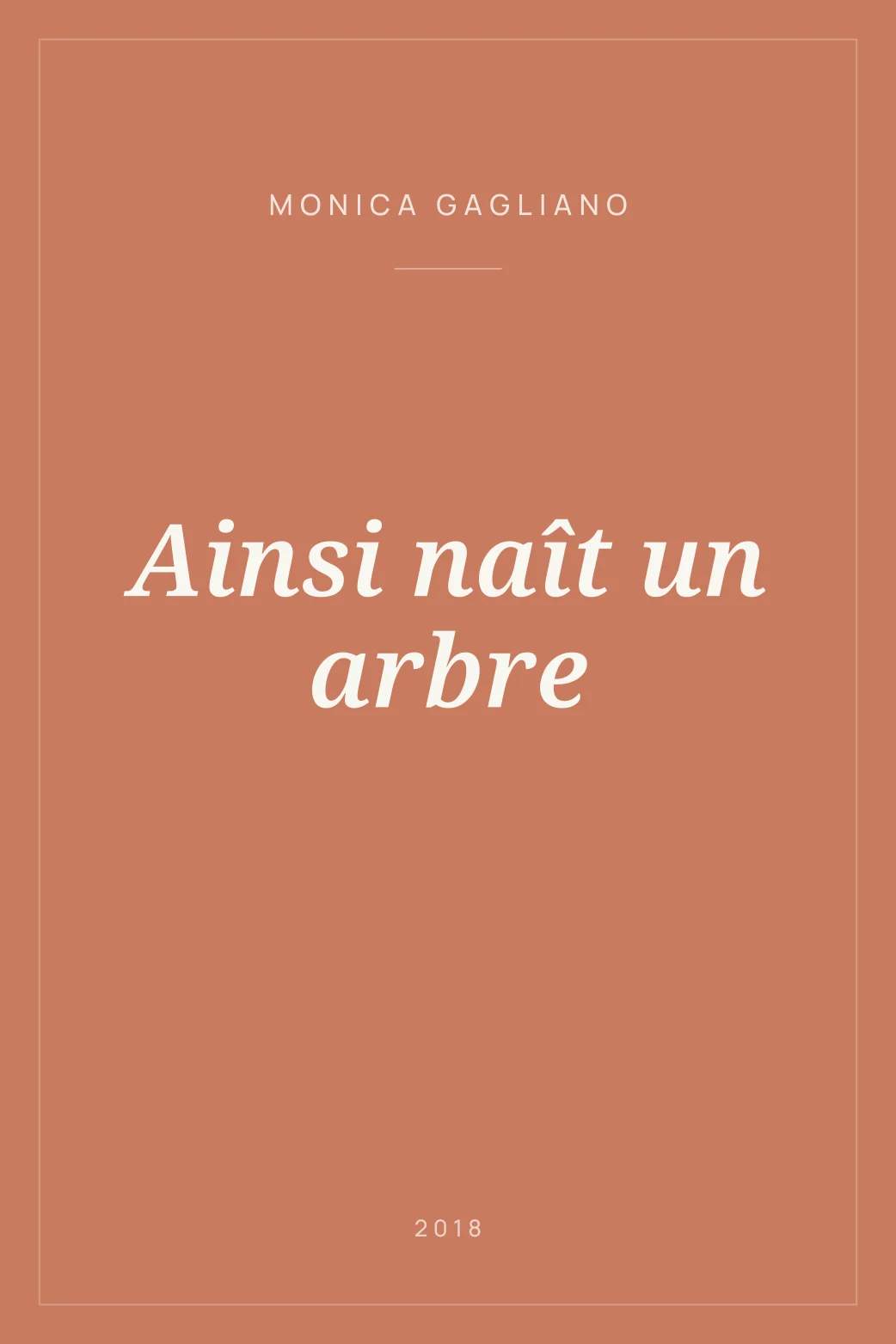 Portada de Ainsi naît un arbre